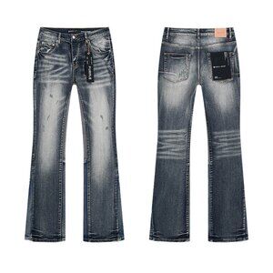 Men's Bootcut Jeans - Blue
